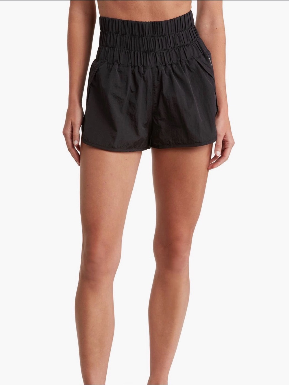 NWT free people movement the way home shorts black large $30